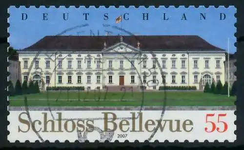 BRD 2007 Nr 2604 gestempelt 84A5FE