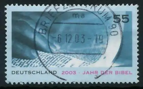 BRD 2003 Nr 2312 zentrisch gestempelt 84A6D2