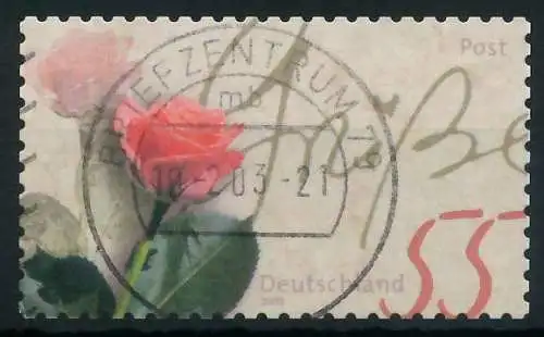 BRD 2003 Nr 2321 zentrisch gestempelt 84A6DE
