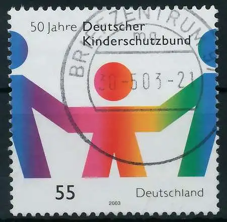 BRD 2003 Nr 2333 gestempelt 84A772