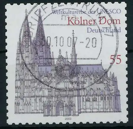 BRD 2003 Nr 2330 gestempelt 84A782