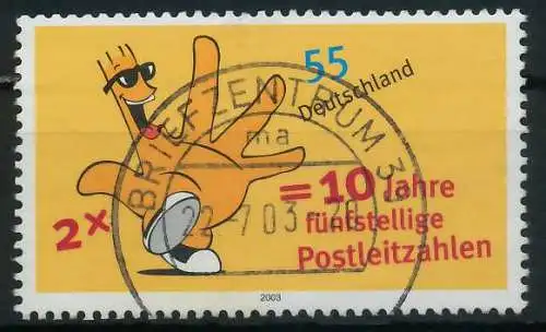 BRD 2003 Nr 2344 zentrisch gestempelt 84A7FA