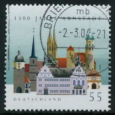 BRD 2004 Nr 2388 gestempelt 84A932