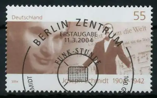BRD 2004 Nr 2390 ESST zentrisch gestempelt 84A94A