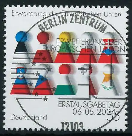 BRD BUND 2004 Nr 2400 ESST zentrisch gestempelt 84A992