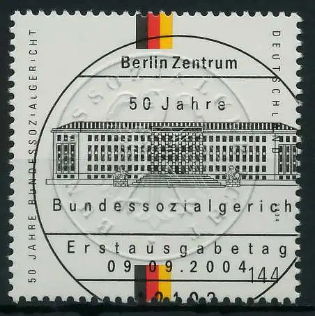 BRD 2004 Nr 2422 ESST zentrisch gestempelt 84AA9A