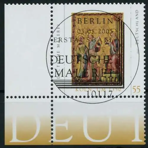 BRD 2005 Nr 2437 ESST zentrisch gestempelt ECKE-ULI 84ABCA