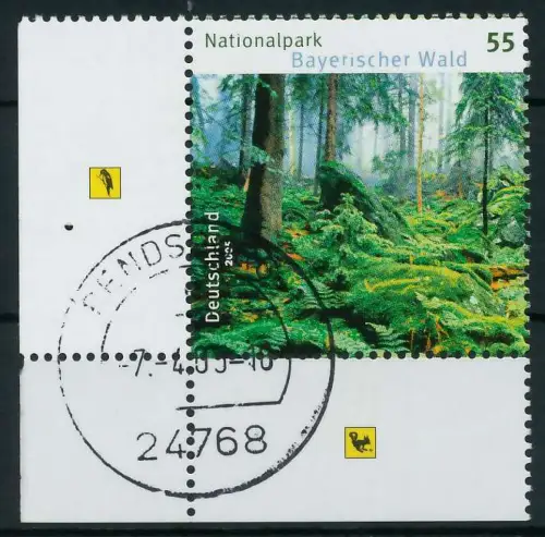 BRD BUND 2005 Nr 2452 zentrisch gestempelt ECKE-ULI 84AC9A