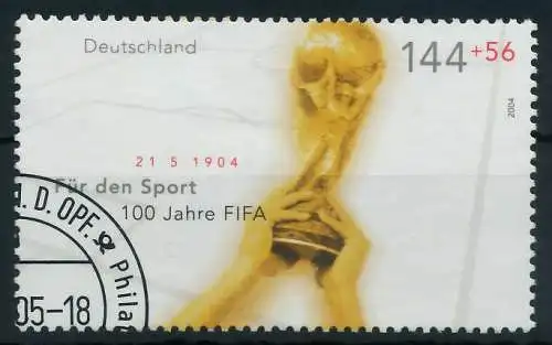 BRD 2004 Nr 2386 gestempelt 84AD0E