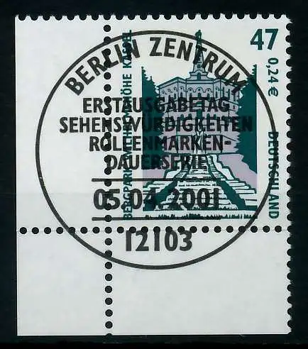 BRD DS SEHENSW Nr 2176 ESST zentrisch gestempelt ECKE-ULI 84CDFE