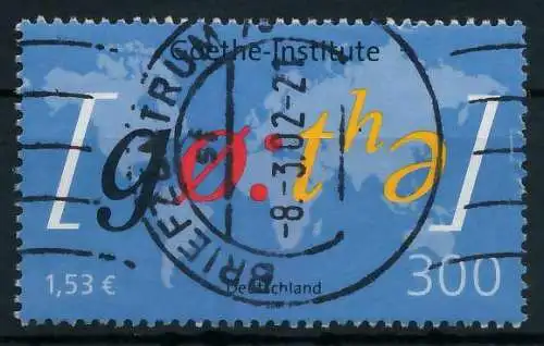 BRD 2001 Nr 2181 gestempelt 84CE3A