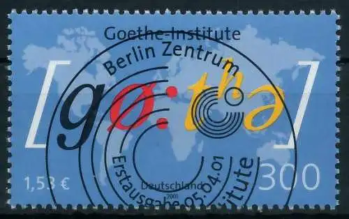 BRD 2001 Nr 2181 ESST zentrisch gestempelt 84CE4A