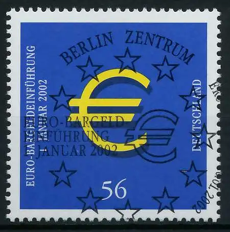 BRD BUND 2002 Nr 2234 ESST zentrisch gestempelt 84D0D6