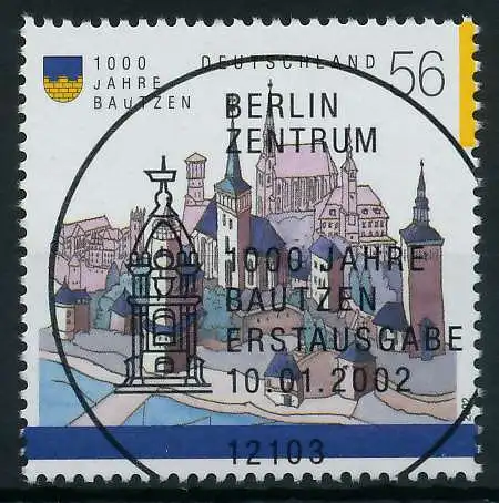 BRD 2002 Nr 2232 ESST zentrisch gestempelt 84D0DA