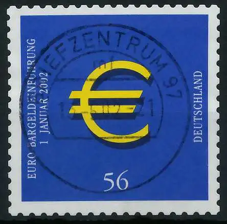 BRD BUND 2002 Nr 2236 zentrisch gestempelt 84D102