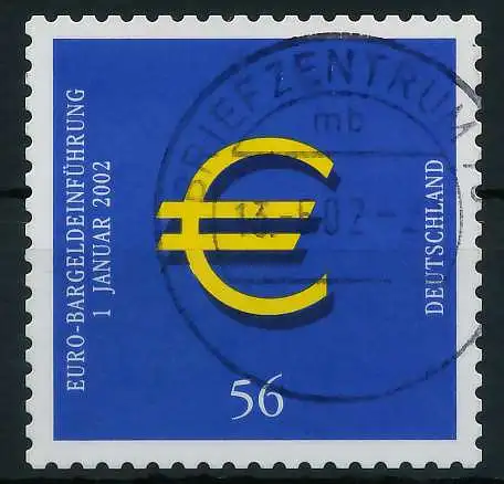 BRD BUND 2002 Nr 2236 gestempelt 84D122
