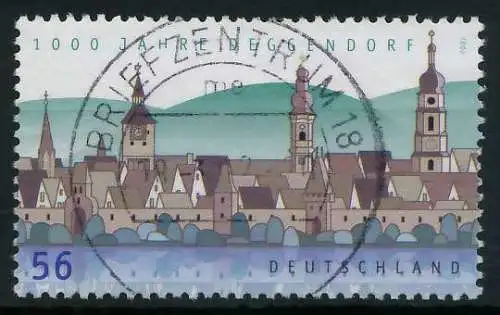 BRD 2002 Nr 2244 zentrisch gestempelt 84D17A