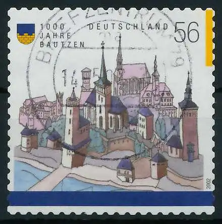 BRD 2002 Nr 2245 gestempelt 84D186