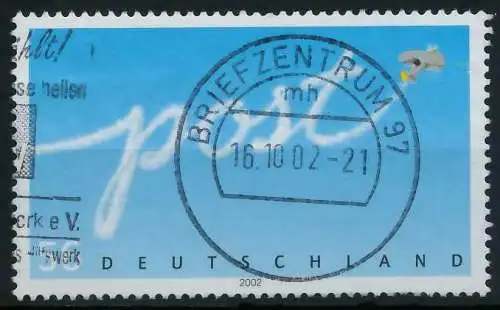 BRD 2002 Nr 2250 gestempelt 84D1CE