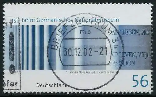 BRD 2002 Nr 2269 gestempelt 84D2EA