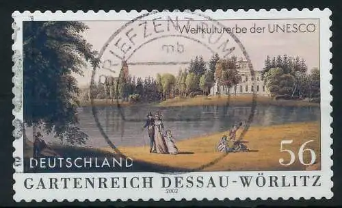 BRD 2002 Nr 2277 gestempelt 84D316