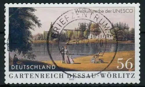 BRD 2002 Nr 2277 zentrisch gestempelt 84D31E