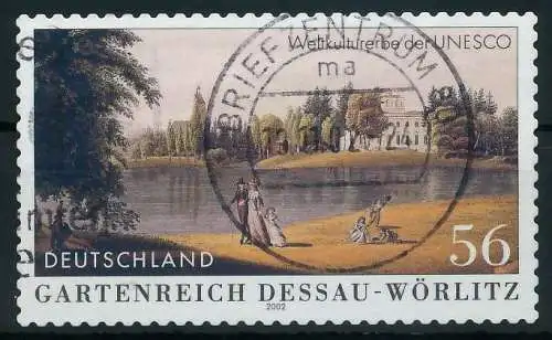 BRD 2002 Nr 2277 gestempelt 84D336