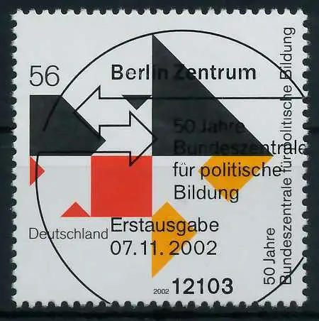 BRD 2002 Nr 2287 ESST zentrisch gestempelt 84D386