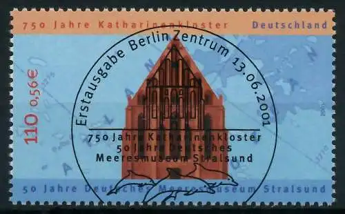 BRD 2001 Nr 2195 ESST zentrisch gestempelt 84D4C6