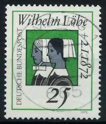 BRD 1972 Nr 710 zentrisch gestempelt 84EDAA