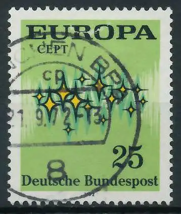 BRD BUND 1972 Nr 716 gestempelt 84EE62