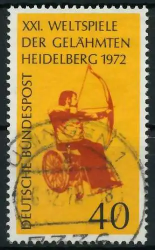 BRD 1972 Nr 733 gestempelt 84EF96