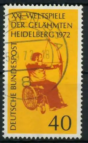 BRD 1972 Nr 733 gestempelt 84EFB2