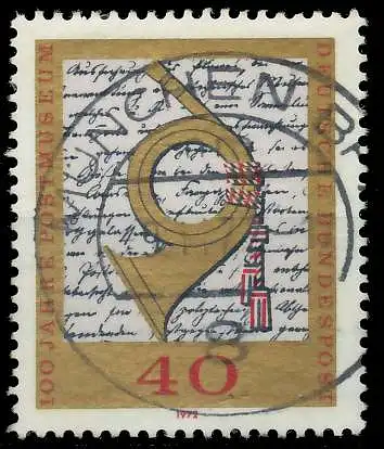 BRD 1972 Nr 739 zentrisch gestempelt 84F01E