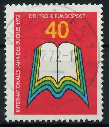 BRD 1972 Nr 740 zentrisch gestempelt 84F05E