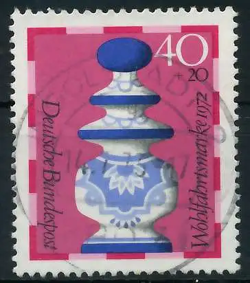 BRD 1972 Nr 744 gestempelt 84F0B6