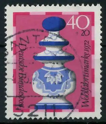 BRD 1972 Nr 744 gestempelt 84F0CA