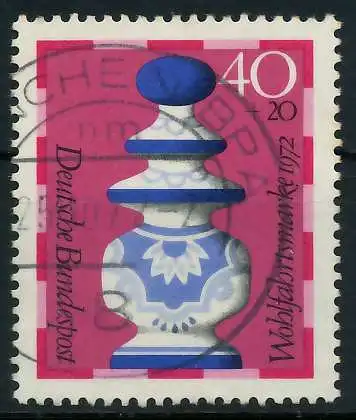 BRD 1972 Nr 744 gestempelt 84F0D2