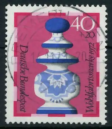 BRD 1972 Nr 744 zentrisch gestempelt 84F0EE
