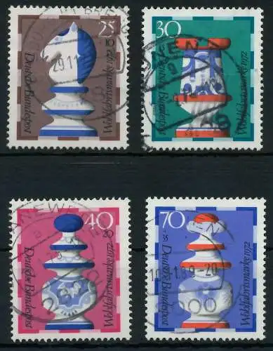 BRD 1972 Nr 742-745 gestempelt 84F0FE