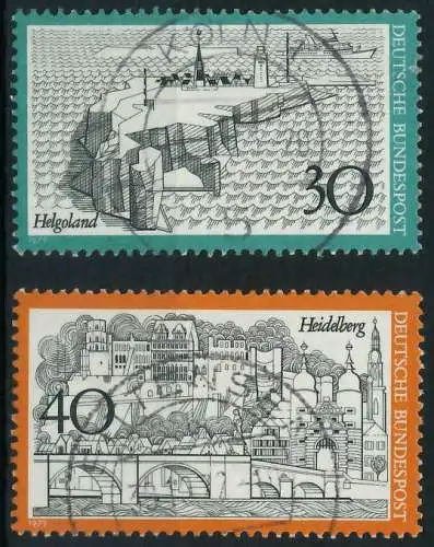 BRD 1972 Nr 746-747 gestempelt 84F17E