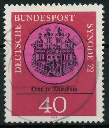 BRD 1972 Nr 752 zentrisch gestempelt 84F252