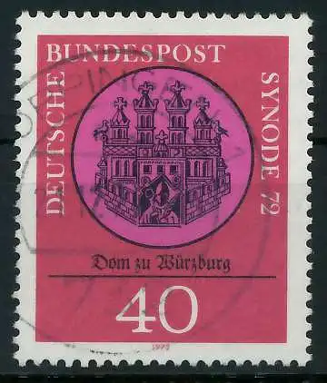 BRD 1972 Nr 752 zentrisch gestempelt 84F262
