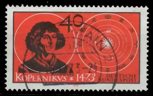 BRD 1973 Nr 758 gestempelt 84F2EA