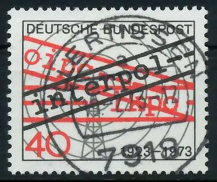 BRD 1973 Nr 759 zentrisch gestempelt 84F326