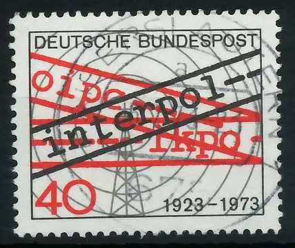 BRD 1973 Nr 759 zentrisch gestempelt 84F356