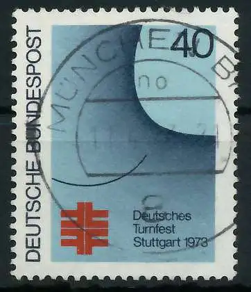 BRD 1973 Nr 763 zentrisch gestempelt 84F476