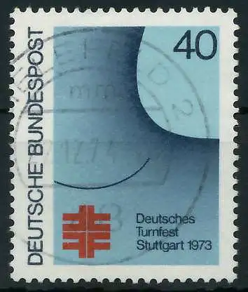 BRD 1973 Nr 763 zentrisch gestempelt 84F47E
