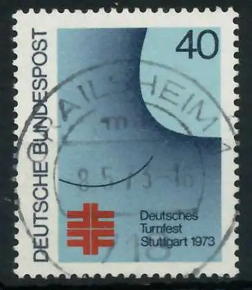 BRD 1973 Nr 763 zentrisch gestempelt 84F4A2