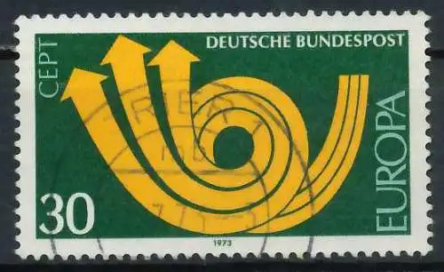 BRD BUND 1973 Nr 768 zentrisch gestempelt 84FD2A